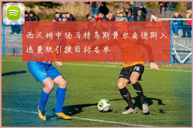西汉姆中场马特乌斯费尔南德斯入选曼联引援目标名单